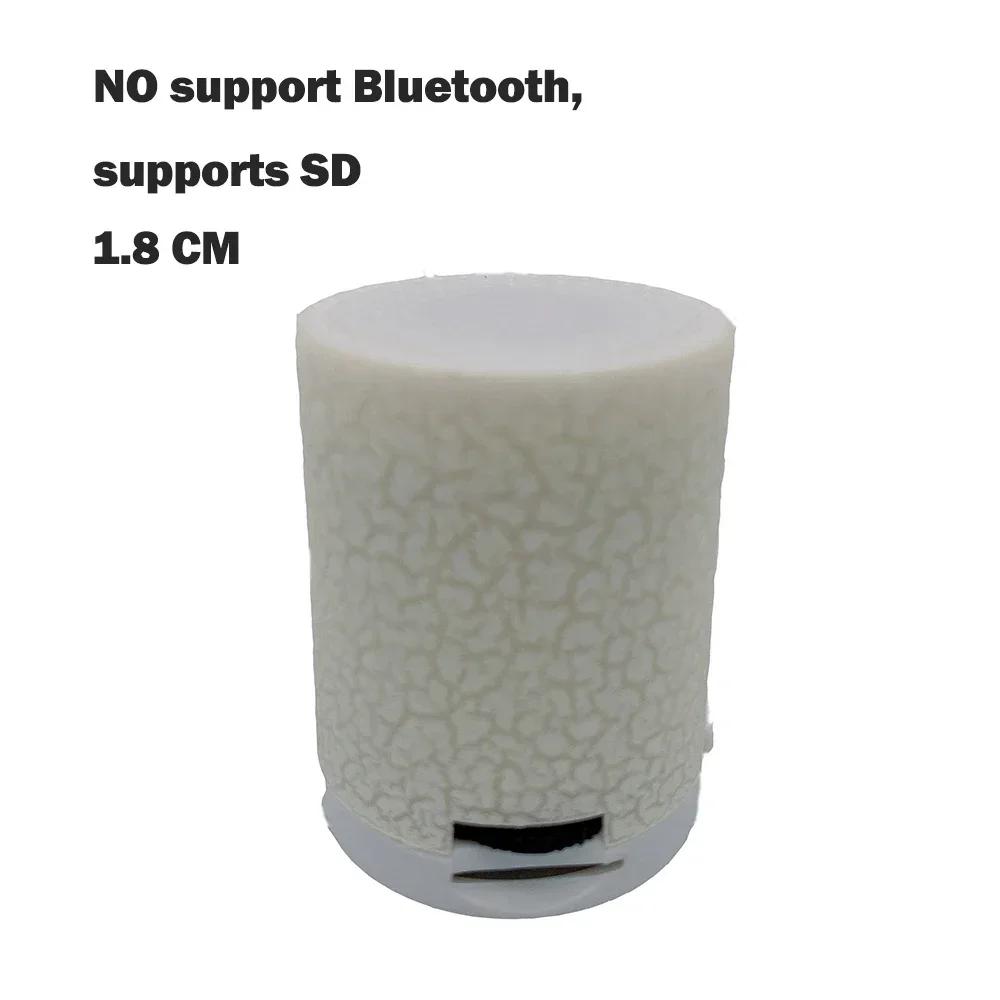 Mobile Phone Tablet Microphone Bluetooth Device LED Portable Wireless Bluetooth Speaker Living Room Decoration Desk Decoration