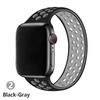 Cinturino Per Apple Watch Band 45mm/41mm 44mm 40mm 49mm 42mm 45 mm silicone Elastico solo bracciale iWatch ultra 2 Serie 3 SE 6 7 8 9