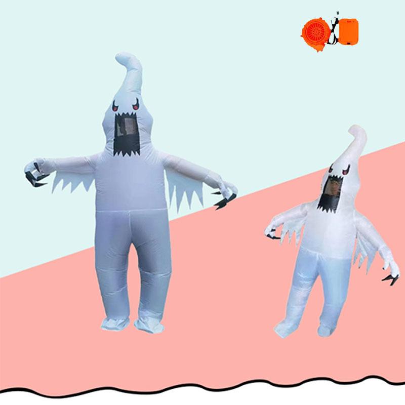 Ghost Halloween Inflatable Costume Adult Carnival Party Cosplay  Venue Decor