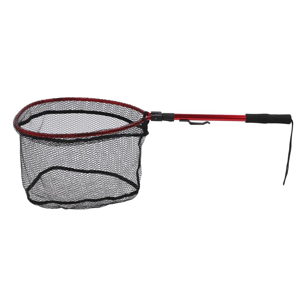 Floating Fishing Net Fish Landing Net Fish Friendly Mesh for Safe Catch Release Compact Foldable for