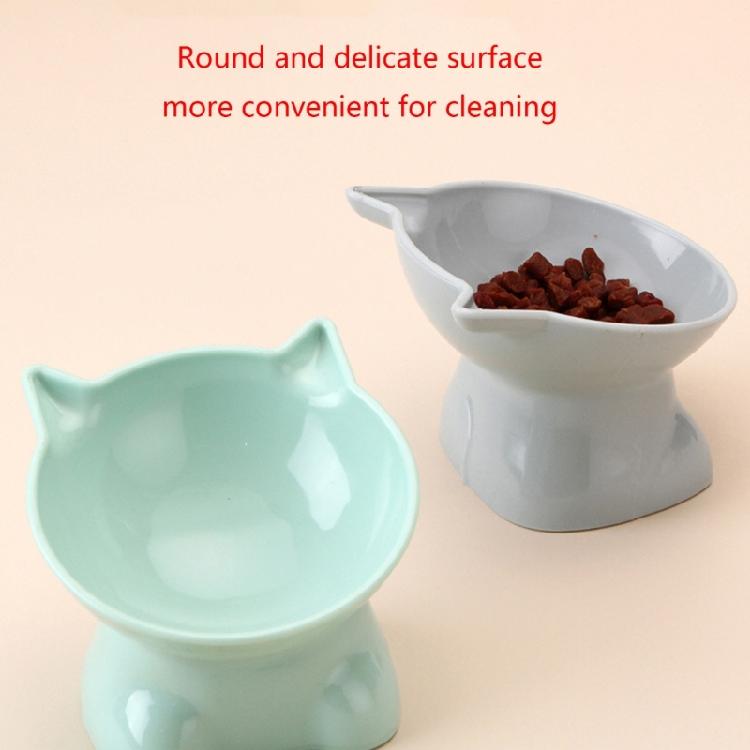 Cat Bowl With Stand Tilt Cat Bowl Cat Feeder Bowl Cat Food Water Bowl Pet Feeder