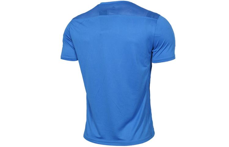 adidas T Shirts Men's True Blue Crew Neck Moderate Straight Fit DX1995
