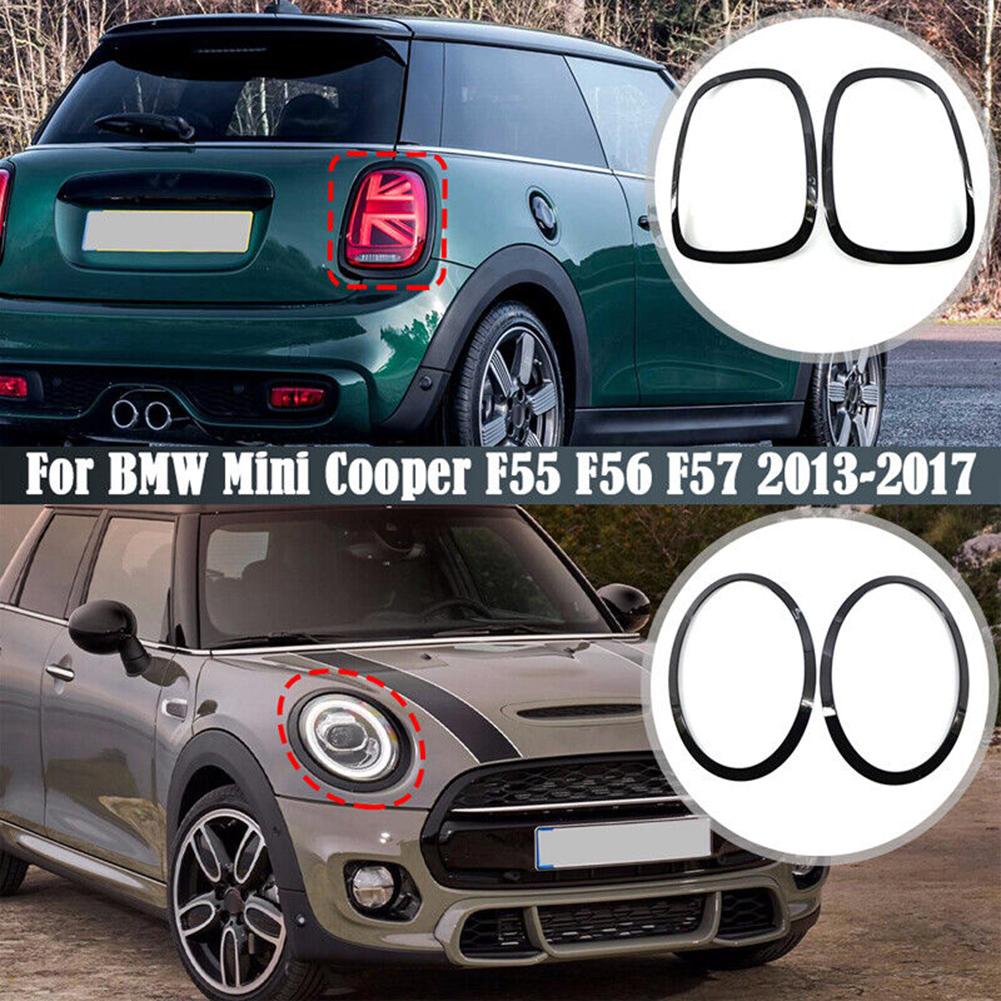FOR MINI COOPER F55 F56 F57 2014-2019 Headlight Trim Ring Tail Light Frame 51137300631 51137300632 51712285495 51712285496