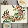 Placemats Verkrijgbaar in 6 stuks Met een Mexicaanse Carnavalsstijl. Deze Tafel Lopertjes Zijn Perfect voor Eten, en Voegen een Decoratieve
