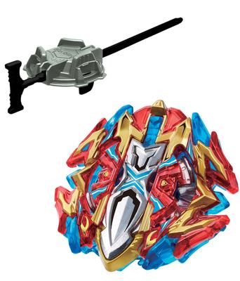 TAKARA TOMY Beyblade Burst B-120 Xcalibur.1'. Sw CHO-Z Layer System Attack Starter w/Launcher Spin Top