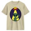 Unisexs Tshirt Ufo We Come In Space Alien Hipster 100 Cotton Tees Short Sleeve T Shirt Crewneck Clothes Classic