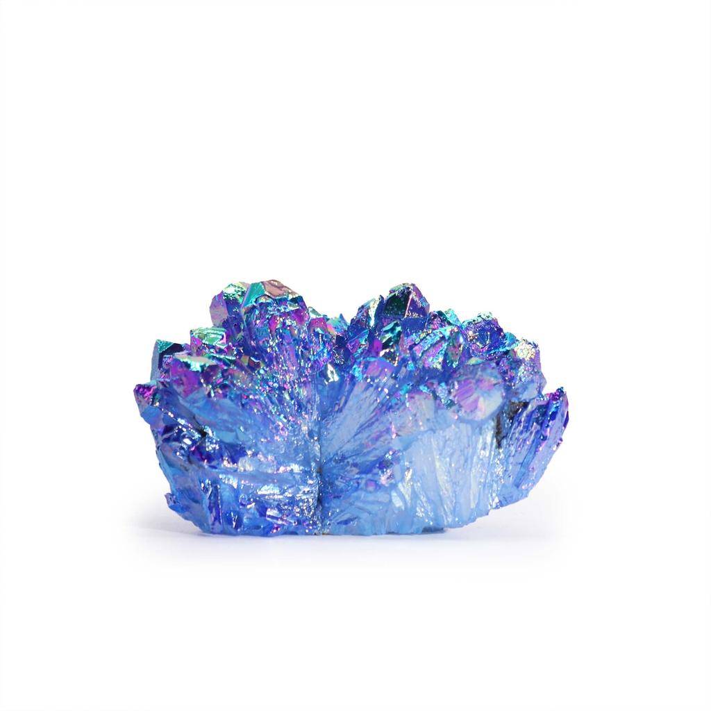 Quartz Crystal Aqua Man-Made Gemstone