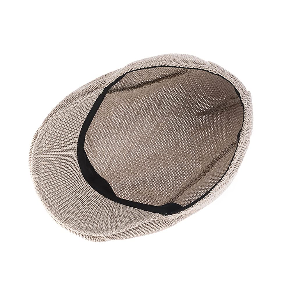 Okamoto Hats Mino Washi Knit Hunting Cap (Men's Hunting Cap, Hunting Hat, Hunting Cap, Washi Hat, Hat, Knit, Father's Day Gift) OK-001 (Gray)