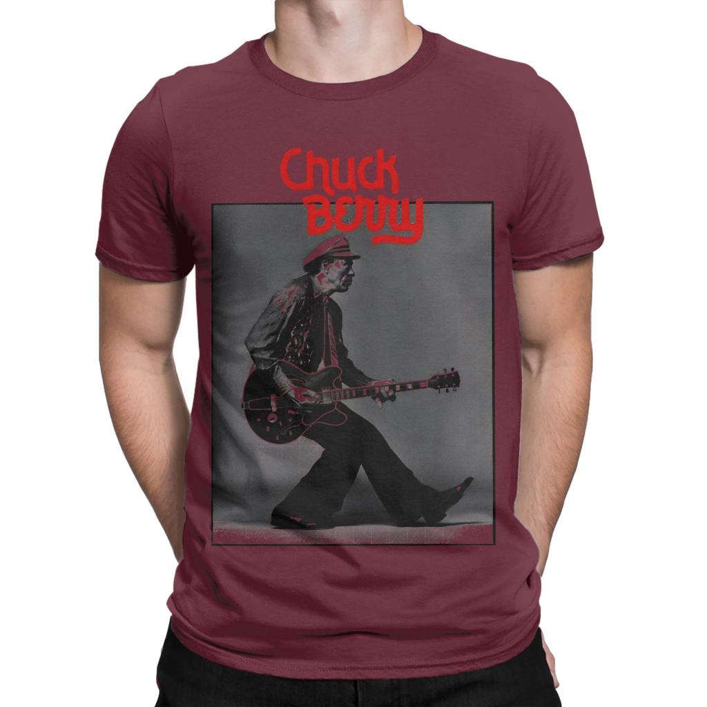 Little Queenie Chuck Berry Funny Graphic 100 Cotton Tshirt Chuck Berry Tees Tops For Unisex