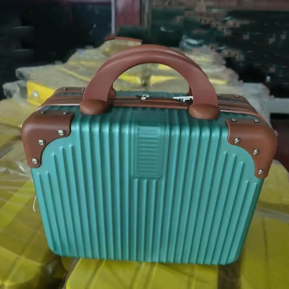 Hot Sales 14 Inch Travel Suitcase Mini Hand Cosmetic Box Travel Organizer Boarding Case For Women