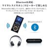 Green House GH-KANABTS16-BK 16GB MP3-Player mit Bluetooth, FM-Radio, Sprachaufzeichnung, MicroSD-Kartenunterstützung und Musik, Schwarz