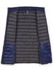 Little Donkey Andy Quilted Golf Sleeveless Down Warm and Cold Size M Men's Vest, Full-Zip Jacket, Weather, Navy,