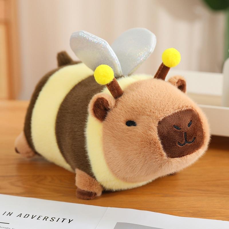 Bee Toast Transforms Into a Kapibara Capybara Plush Doll Toast Capybara Gate