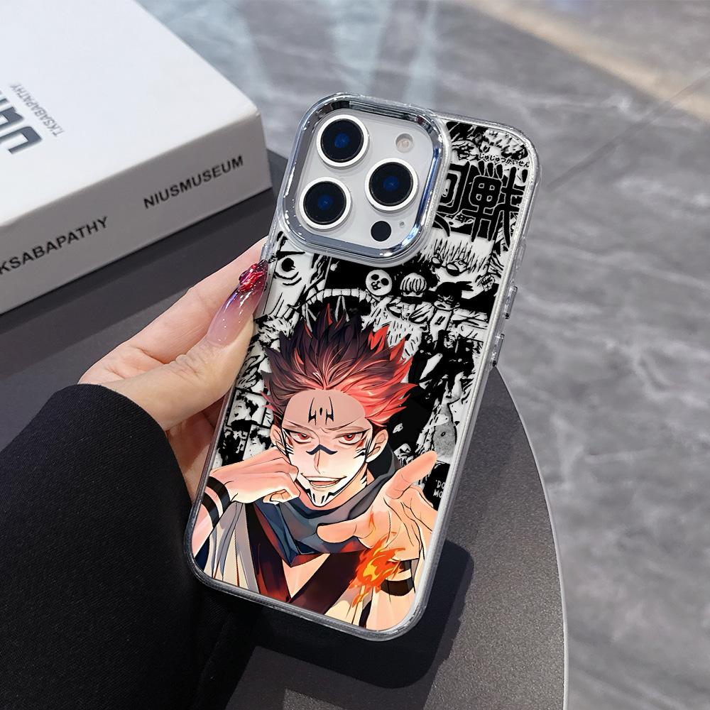 New Jujutsu Kaisen Anime Phone Case For iPhone 17 16e 16 15 14 13 12 11 Mini Pro Max X XR XSMAX 8 7 Air Plus Transparent Cover