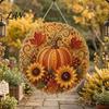 Garden Hanging Ornaments Autumn Diamond Painting Pendant, Acrylic Ornament, Decorative Art Craft for Outdoor Porch Decor Harvest Festival, Fall Theme