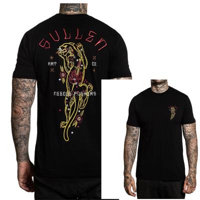 Sullen Art Collective Golden Panther Premium Fit Unisexs TShirt Tattoo Highend Luxury Unisex Style Both of Unisex and Unisex