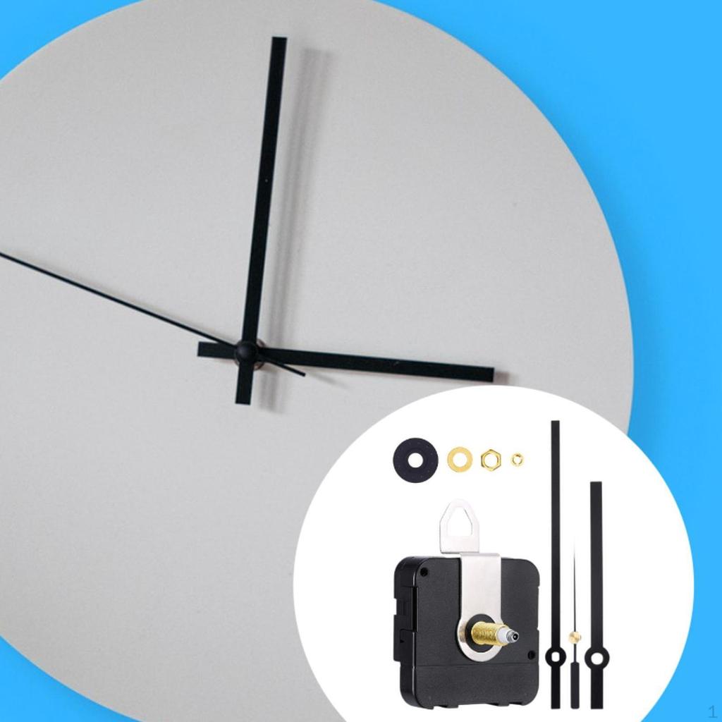 Clock Mechanism Set for Wall Clocks with Utility Parts