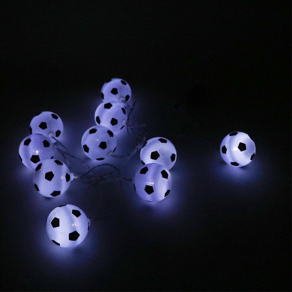 10LEDs Birthday Bedroom Party Football Wedding Home Decoration String Light Wire Lamp Fairy Light