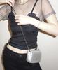 Heeari Poppy Chain Mini Bag_Silver