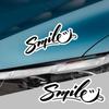 Colorful Smiley Face Sticker for Car or Electric Vehicle Decoration