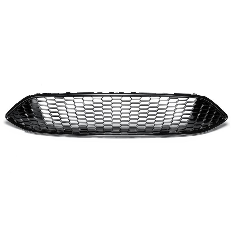 Honeycomb Mesh Front Bumper Racing Grill Upper Center Grille Grill Cover For Ford For Focus MK3 ST LINE 2015-2017 Front Grille