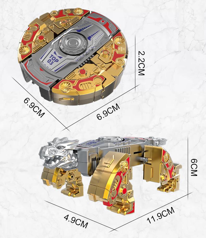 TikTok Trending Transformable Tank Spinner Toy