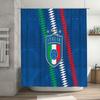 Italy Flag Shower Curtain Italian National Team Sports Decor Bathroom Fabric Waterproof Home Decor
