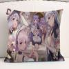 Anime Azur Lane Pillow Cushion Cover Pillowcase Living Room Sofa Home Decor