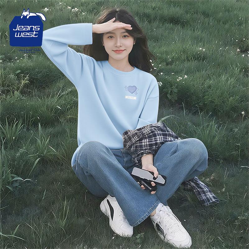 Jeanswest Club Women s Loose Fit Long Sleeve Cotton T-shirt XL