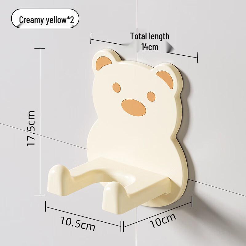 LIEI Cream Style Tabletop Hair Dryer Holder