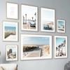 Sunshine Blue Ocean Beach Vintage Van Nordic Posters And Prints Wall Art Canvas Painting Modern Pictures For Living Room Decor