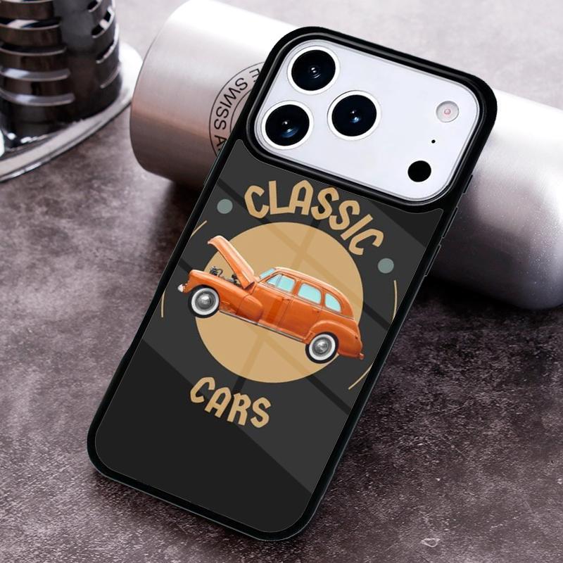 CLASSIC CARS Phone Case For iPhone 17 16 15 14 13 12 11 Pro Max Plus 17Air Soft Silicone Cover