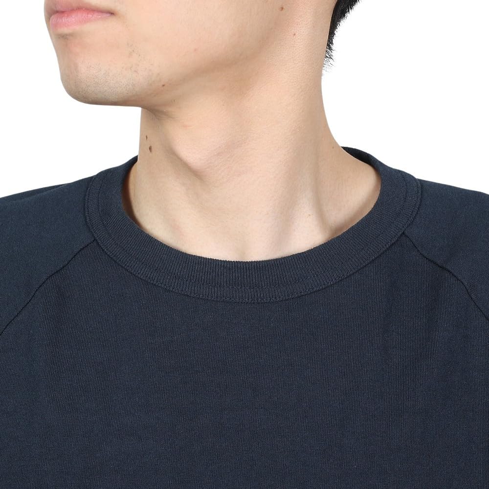 Champion T1011 Relaxed Oversized Heavyweight Raglan Sleeve Made in Size S T-Shirt, 7oz, Fit, T-Shirt, USA, Navy, (C5-T306), Men's