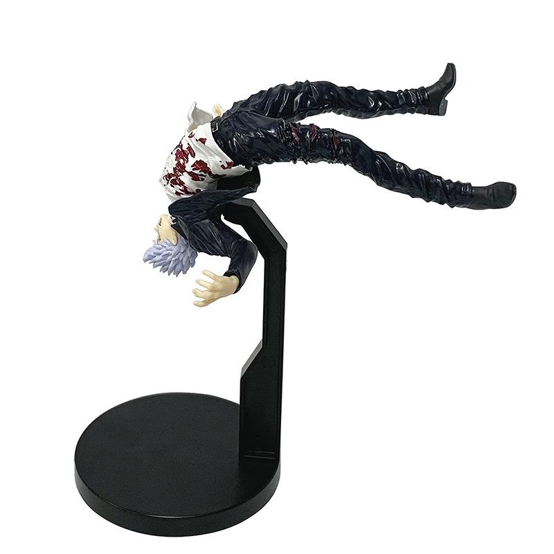 19CM Anime Jujutsu Kaisen Figure Season Satoru Gojo Awakening Flying Model Toy Collection PVC Action Figure Doll Halloween Gift