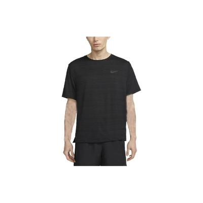 Logo Round Neck Pullover Short Sleeve T-Shirt Men T-Shirts Black DZ4659-010