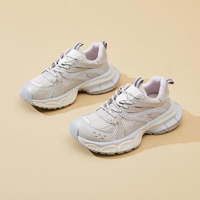 New Dad Shoes for Women, Fashionable Thick-soled Sports Single Shoes