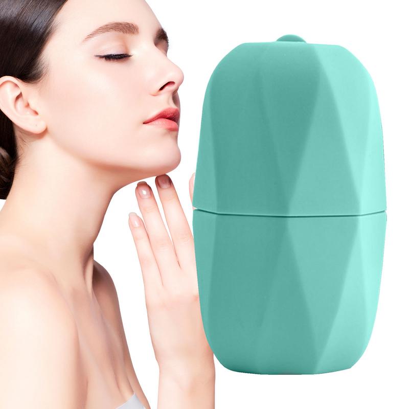 

Facial Ice Roller Durable Reusable Ice Cube Molds & Trays Skin Care Tools Ice Facial Cube Ice Facial Roller For Women Girlfriend розовый
