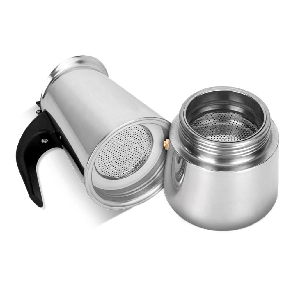 Stainless Steel Coffee Maker Percolator Filter Coffee Pot Coffee Brewer Mocha Pot  Espresso