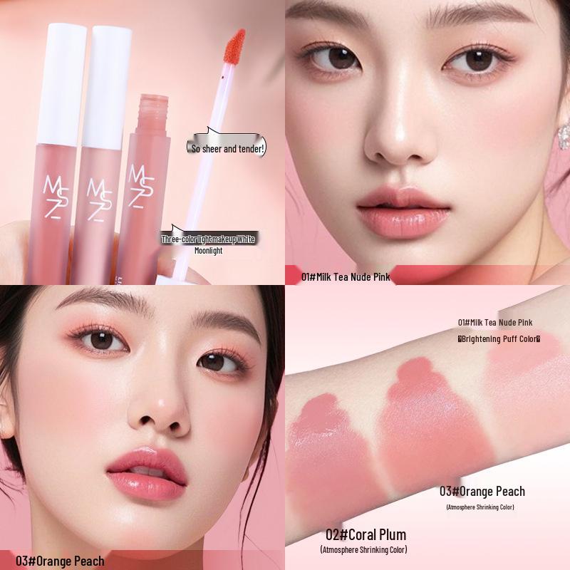 Mingxi Zhi Multi-color Liquid Blush Stick: Highlighter, Contour & Brightening