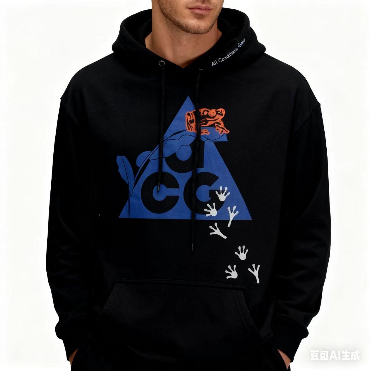 

The 2025 new long-sleeved printed men s and women s hoodie casual top is trendy and fashionable with a hood 3XL