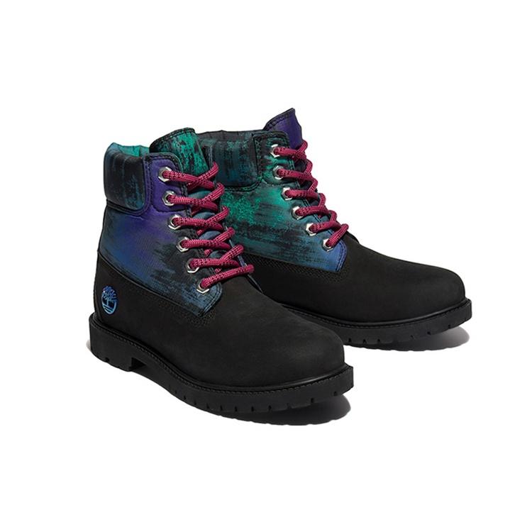 (WMNS) Timberland Heritage NL Sky 6 Inch Waterproof Boots 'Black Nubuck with Print' Women's A2G2KW