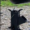 Integrated Outdoor Folding Wood Stove, Camping Picnic, Picnic Cooking, Travel, Car Portable Firewood Stove, Heater Cooktops