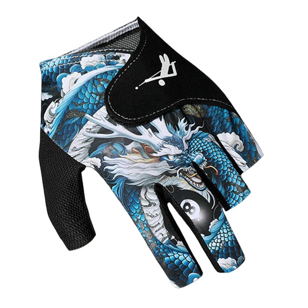 Elastic Half Fingers Glove Left Hand Billiard Training Gloves  Fitness Accessories