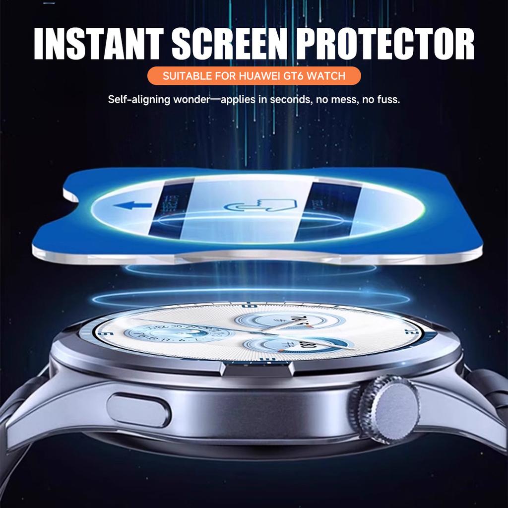 1-5PCS Tempered Glass For Huawei Watch GT5 46mm/41mm Quick Installation Screen Protector For Huawei GT5 Pro 46mm Accessories