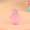 1/12 Scale Miniature Dollhouse Glass Vase Mini Stripe Wishing Glass Bottle Simulation Vase Model for Doll House Accessories Toy