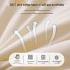 Class A 100% Cotton Ultra-Soft Pillow Pair - Neck Protection & Spine Support