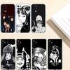 Junji Ito Tomie Transparent Phone Case for Motorola Moto Edge 20 30 40 50 S30 Fusion Ultra Pro Neo Lite + G200 G23
