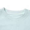 Li Ning Comfortable Versatile Solid Color Simple Short Sleeve Regular T-Shirt Women Tops Light-Sky-Blue AHSV186-5