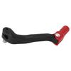Motorcycle Gear Shifter Lever High Strength Metal Anti Collision Gear Shift Lever Pedal for Most Dirt Bikes Red