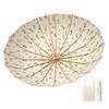 Large Retro 16-Bone Sun Umbrella: Women's Reinforced UV Protection & Sunshade
